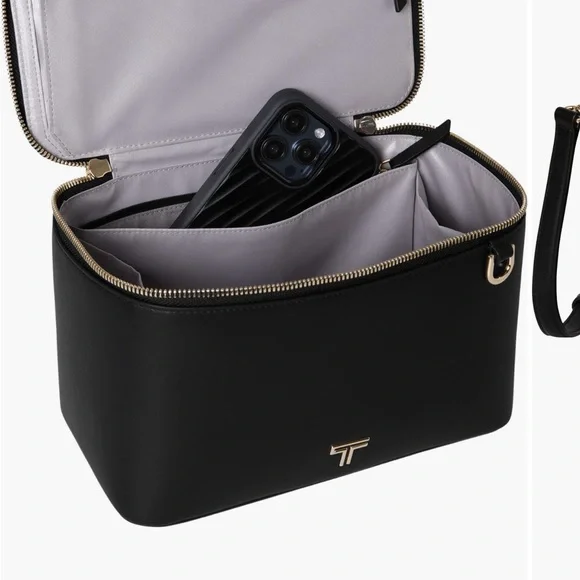 Tumi Voyageur Black Mini case Crossbody Bag - Picture 3 of 11